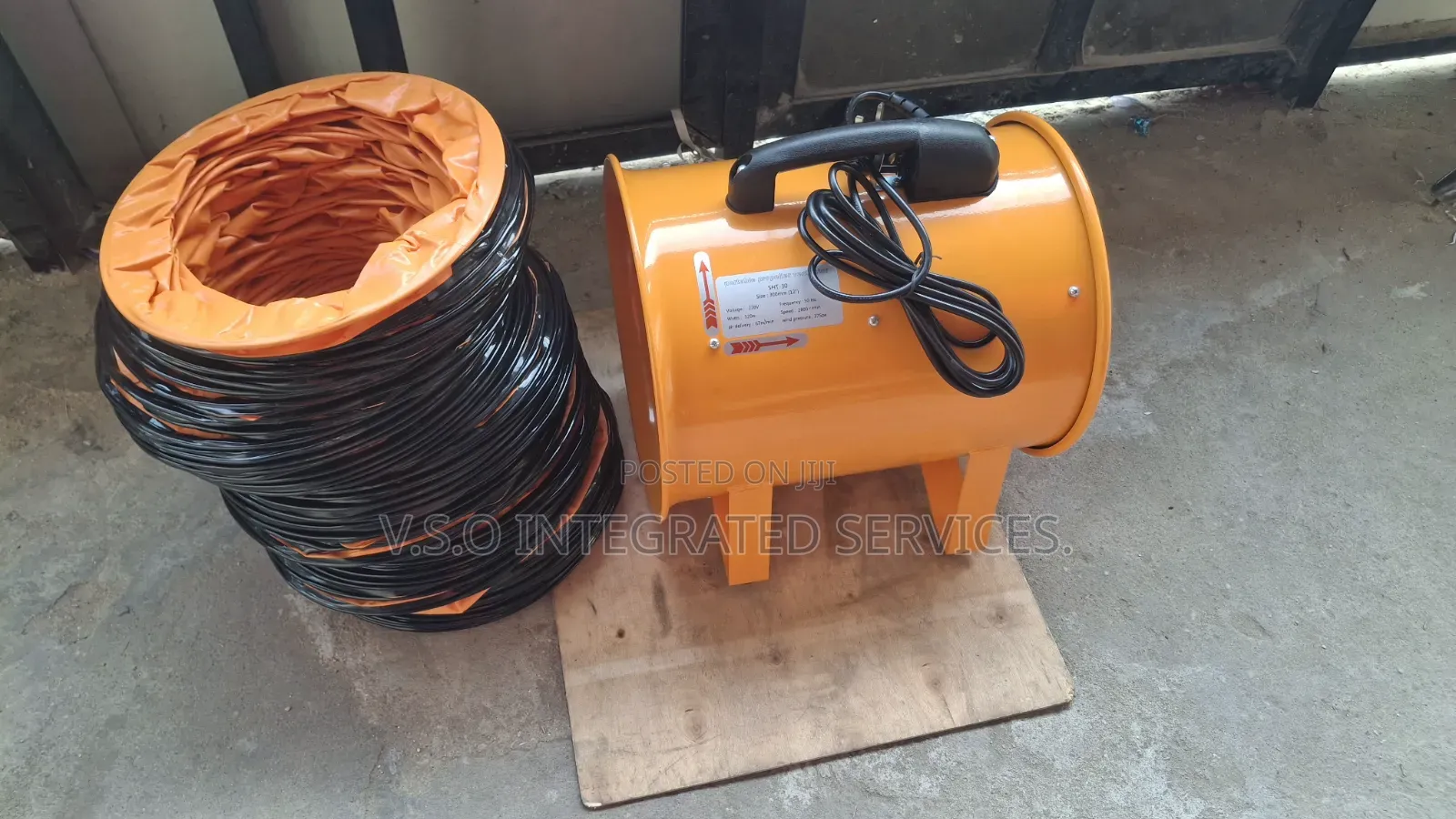 12" Electric Air Blower With 5m Duct Hose