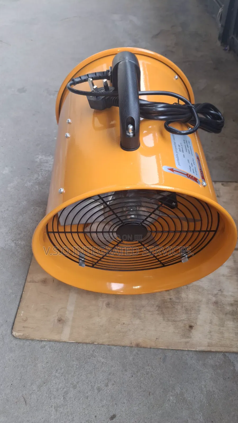 12" Electric Air Blower With 5m Duct Hose