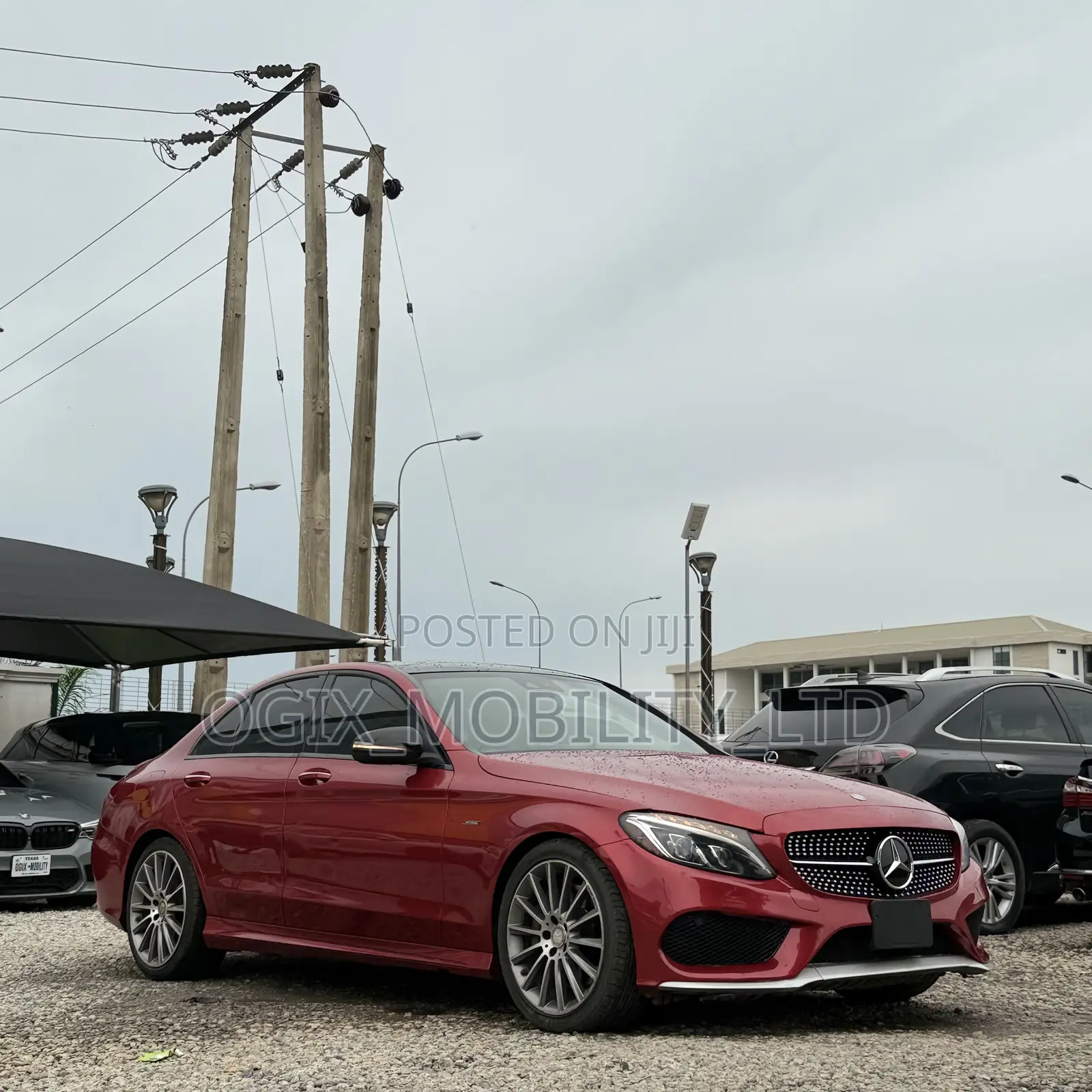 Mercedes-Benz C450 2016 Red