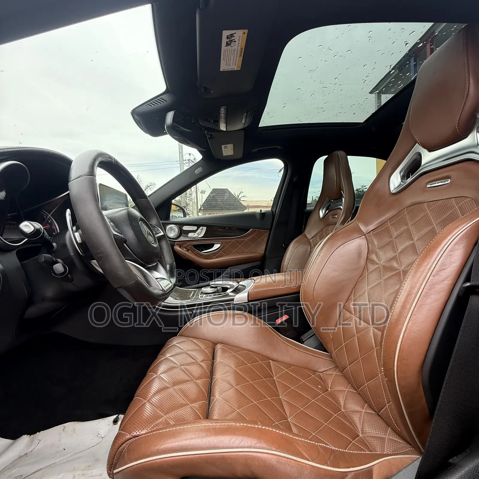 Mercedes-Benz C450 2016 Red