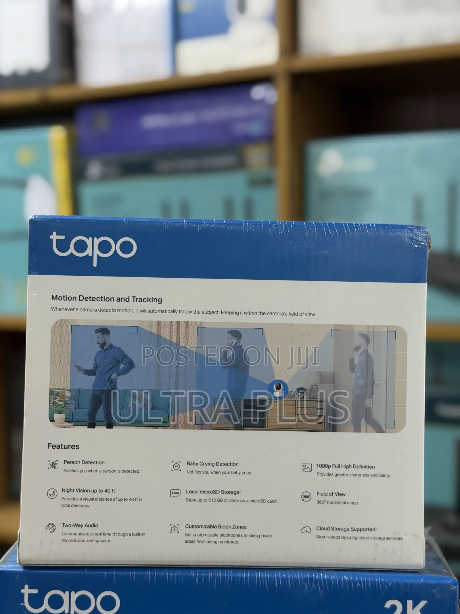 Tp-Link Tapo C200 1080p Full Hd Resolution, 360-Degree Horizontal