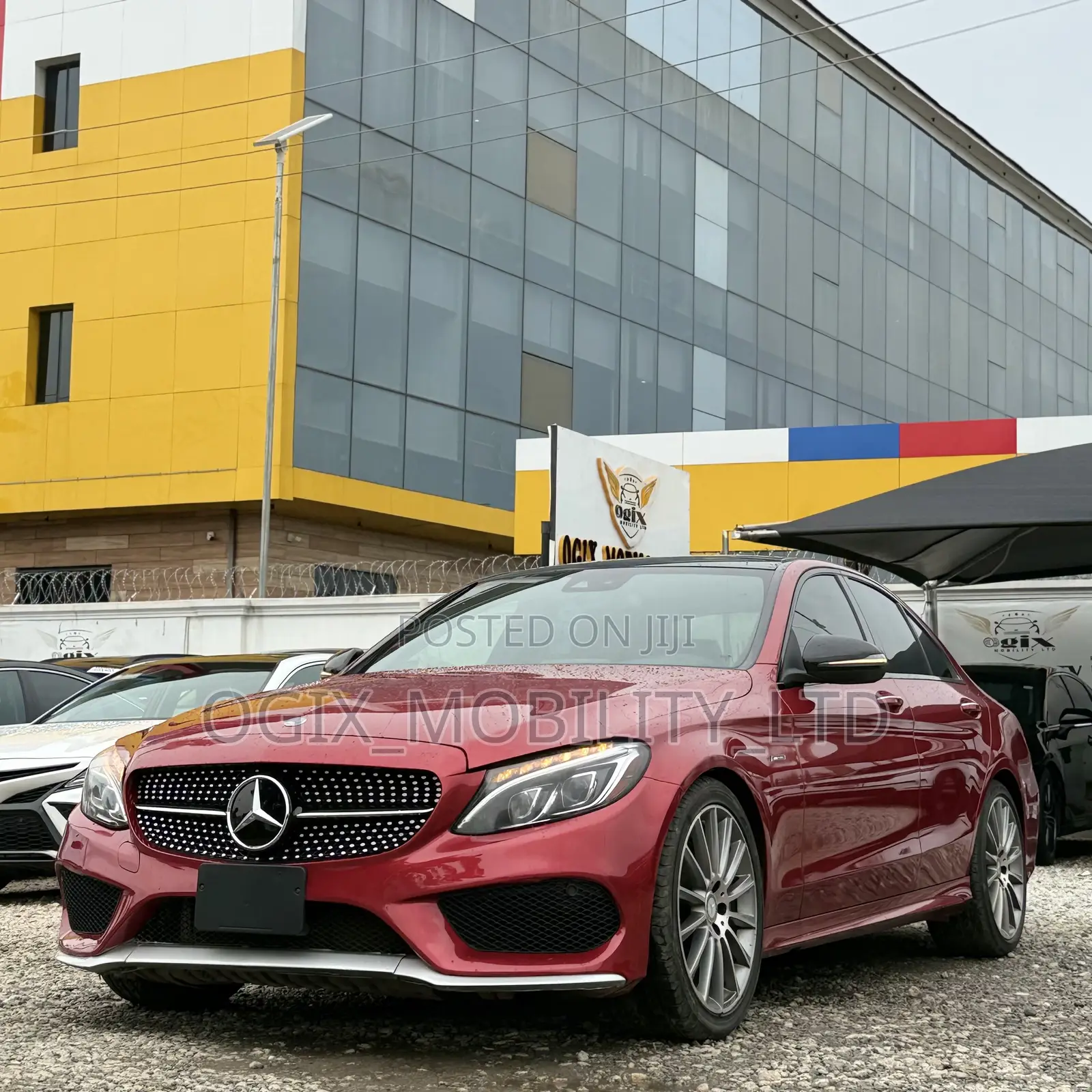 Mercedes-Benz C450 2016 Red