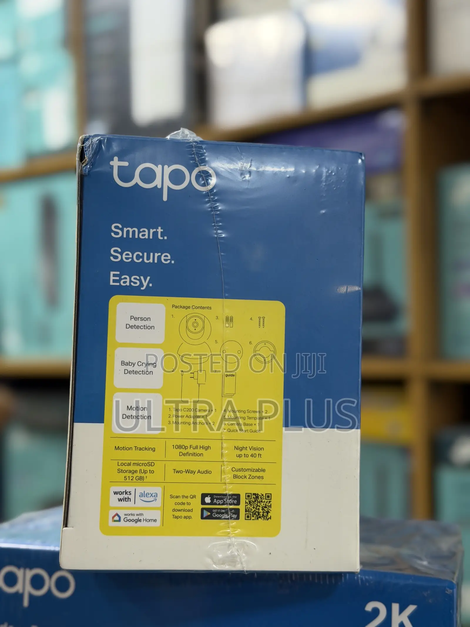 Tp-Link Tapo C200 1080p Full Hd Resolution, 360-Degree Horizontal