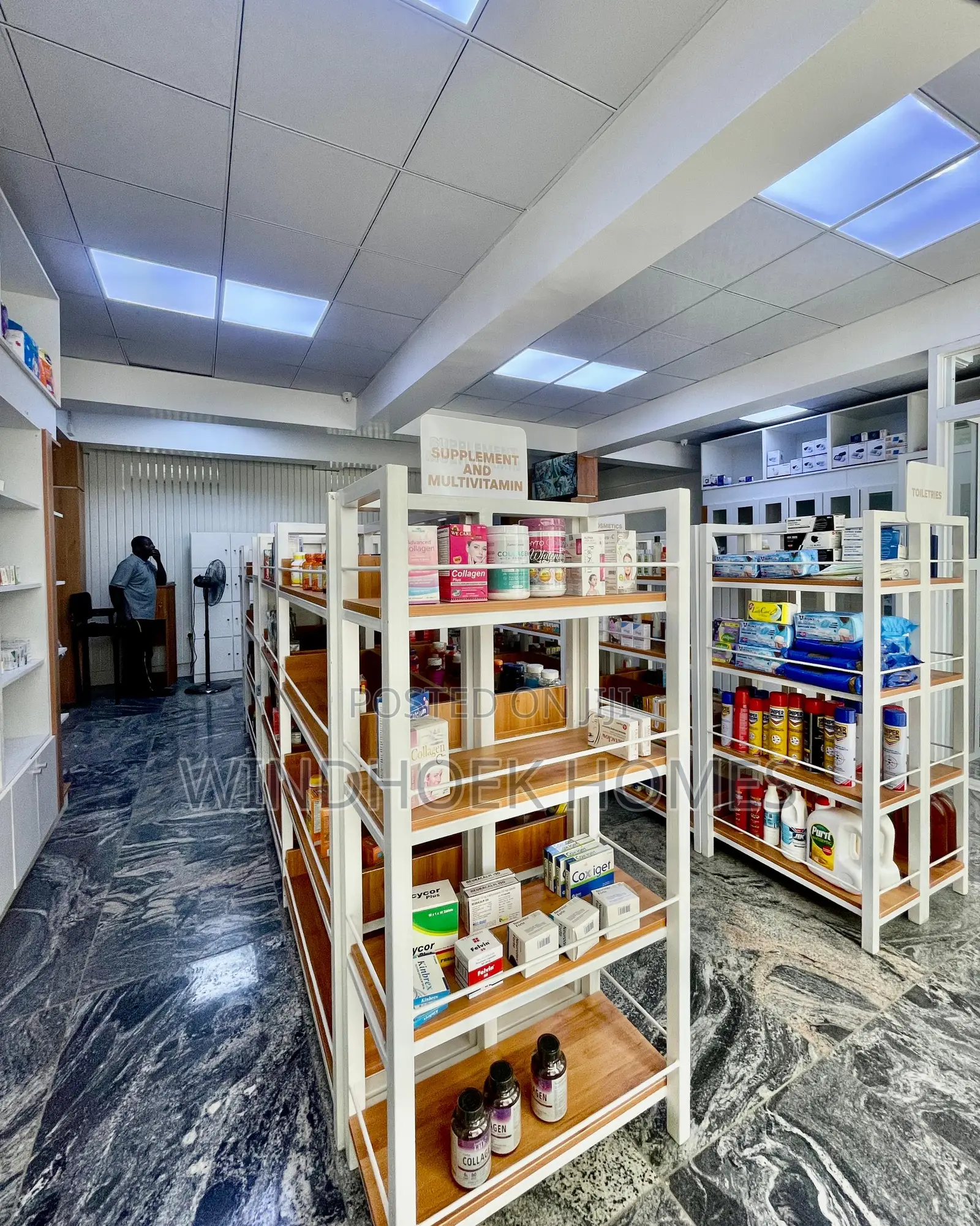 Office Space on the First Floor Measuring 110sqms With Two Toilets