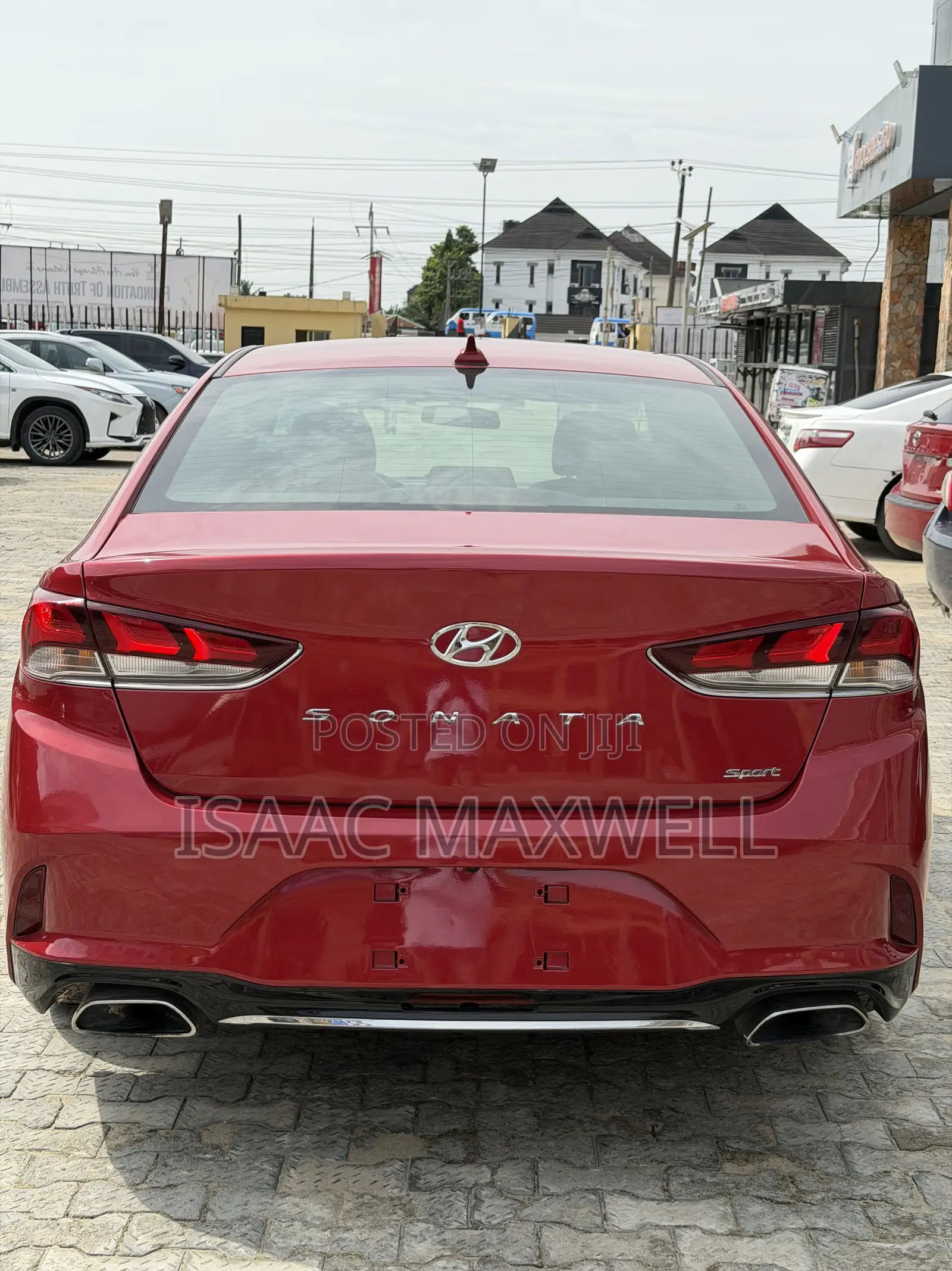 Hyundai Sonata Sport 2018 Red