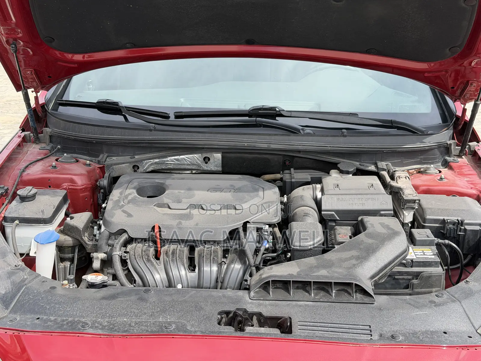 Hyundai Sonata Sport 2018 Red