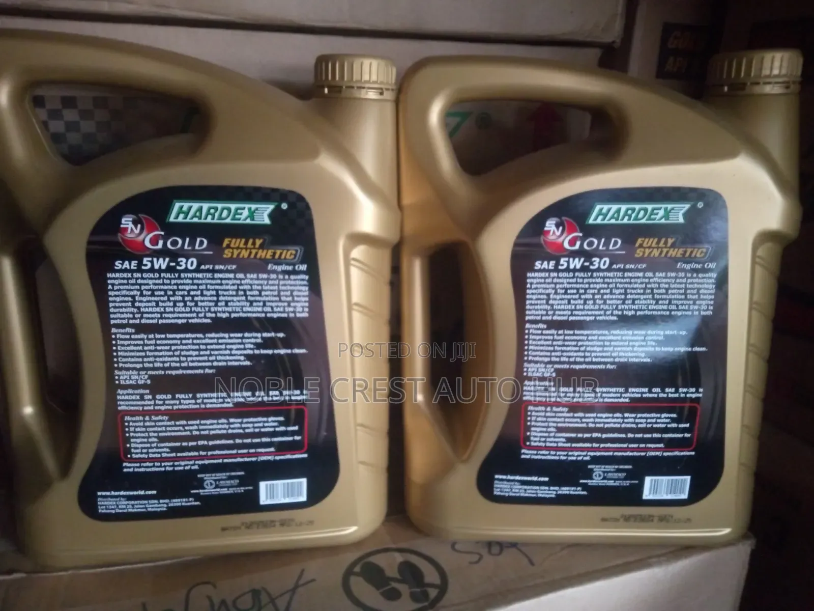 Hardex Gold 5w-30 Fully Synthetic 5l