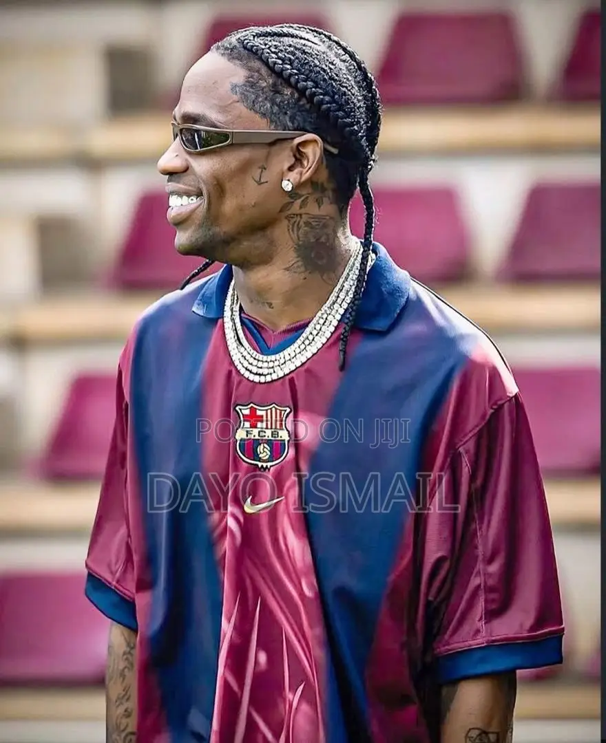 F.C Barcelona Officials Collar Neck Jersey.