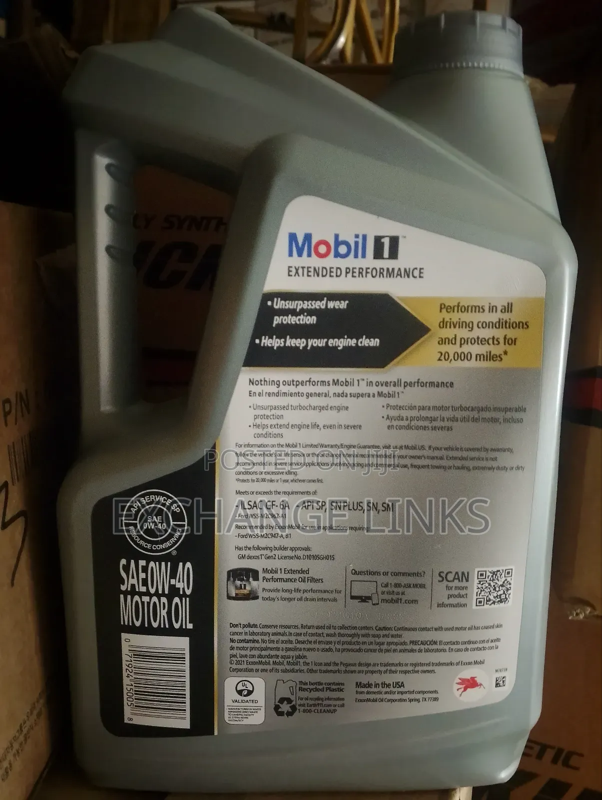 Ep Mobil 1 0w-40 Extended Performance 5l