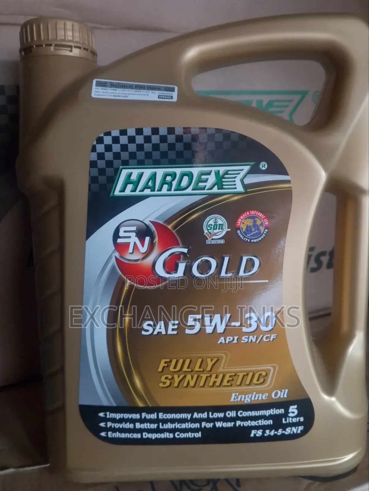 Hardex 5w-30 Engine Oil