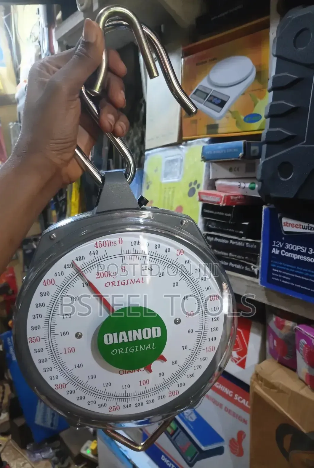 Diamond 200kg Hanging Scale – Heavy Duty Analog Weighing Scale
