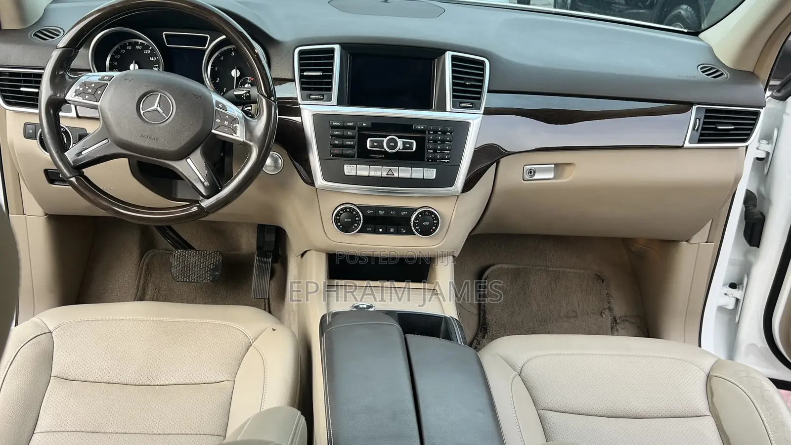 Mercedes-Benz M Class ML350 4dr SUV (3.5L 6cyl 7A) 2014 White