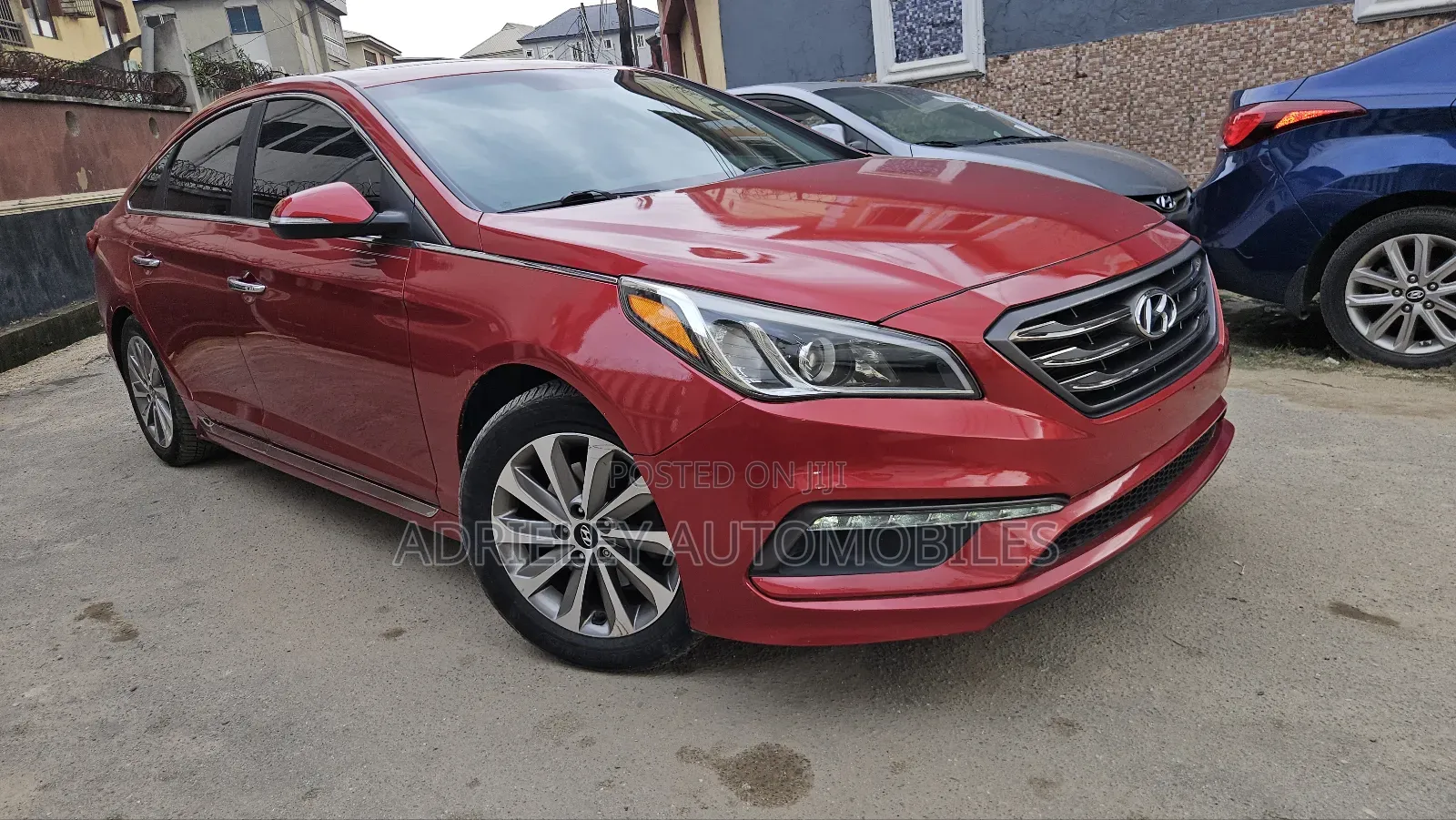 Hyundai Sonata Sport Sedan FWD (2.4L 4cyl 6A) 2017 Red