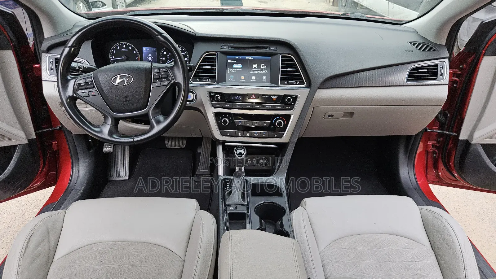 Hyundai Sonata Sport Sedan FWD (2.4L 4cyl 6A) 2017 Red
