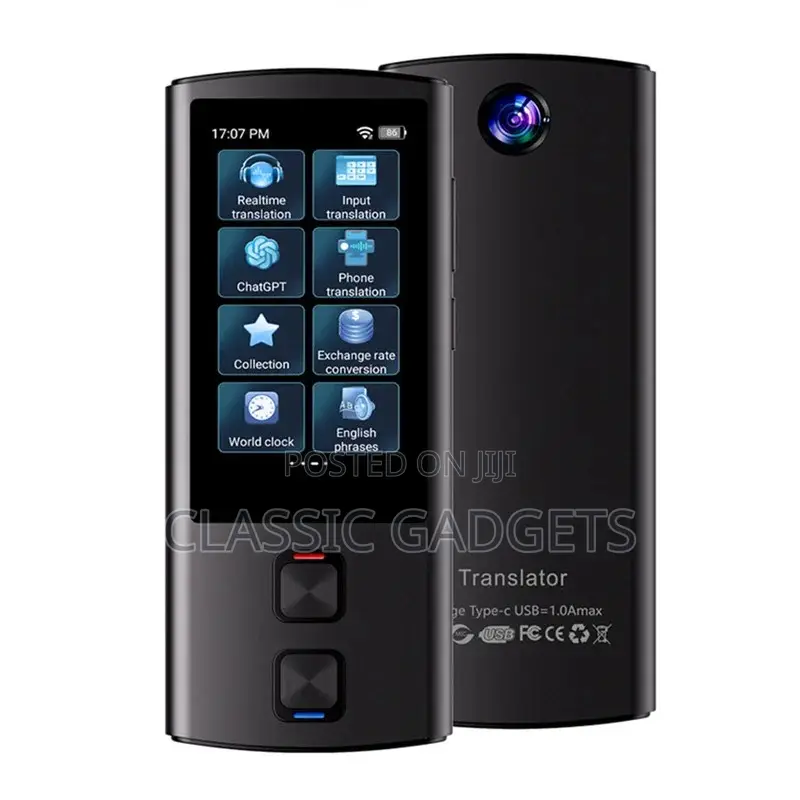 T17 Smart Voice Ai Translator Machine With 135 Multi Languages