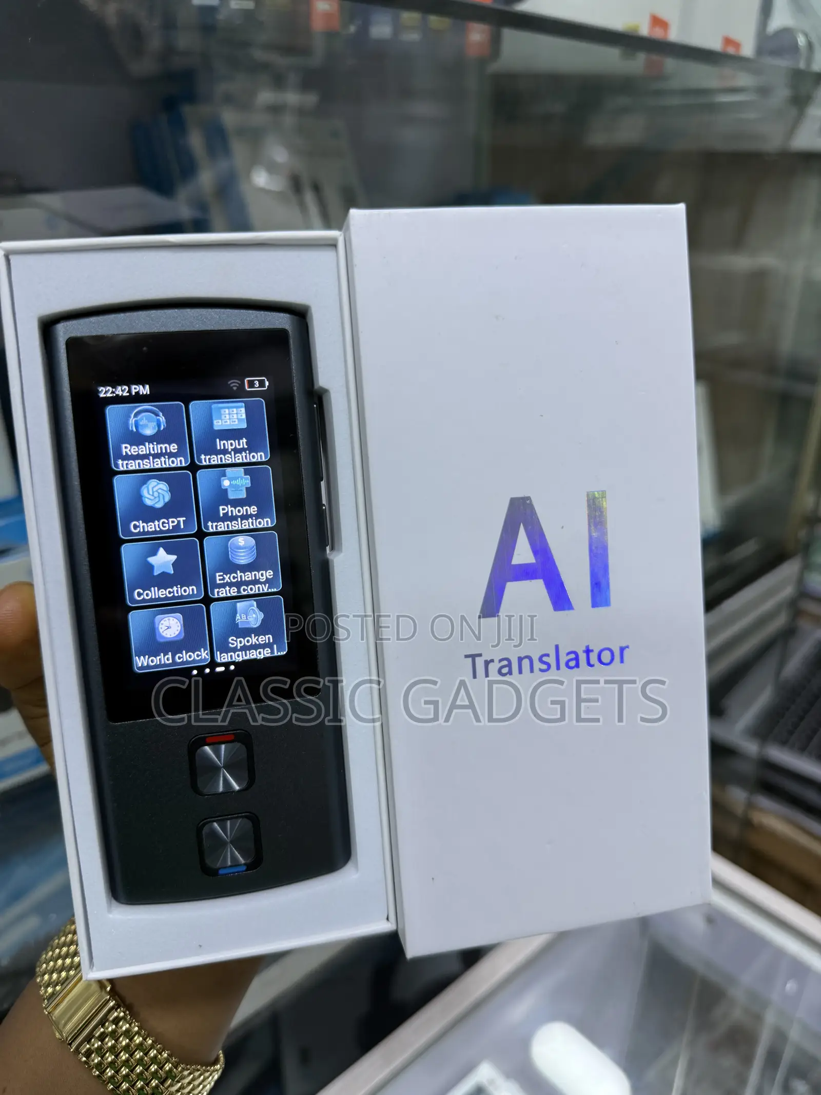 T17 Smart Voice Ai Translator Machine With 135 Multi Languages