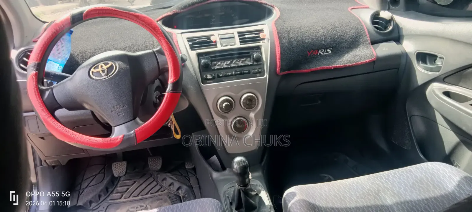 Toyota Yaris Base Hatchback 5dr 2010 Black
