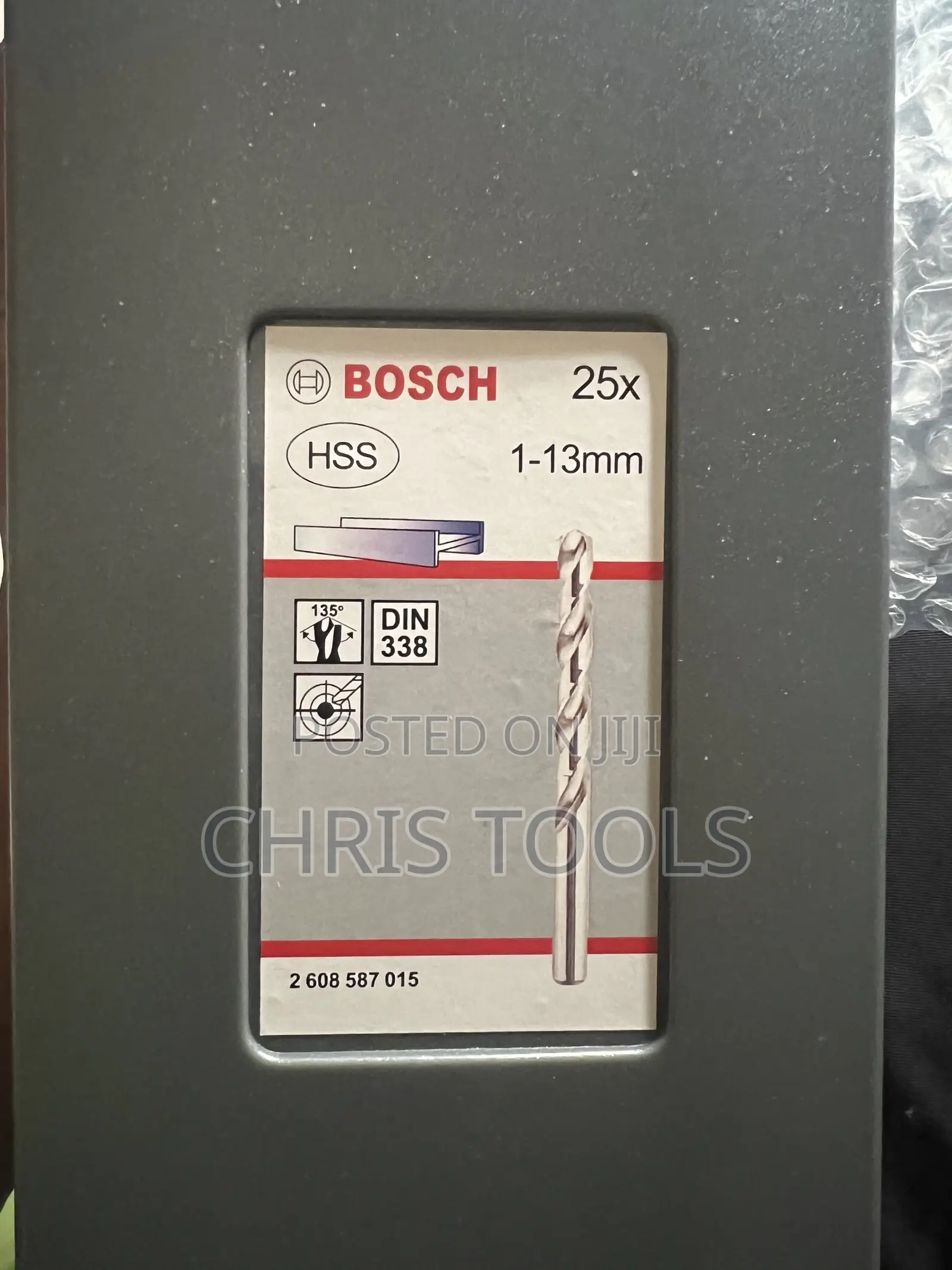 Bosch HSS-G Metal Drill Bit Set.