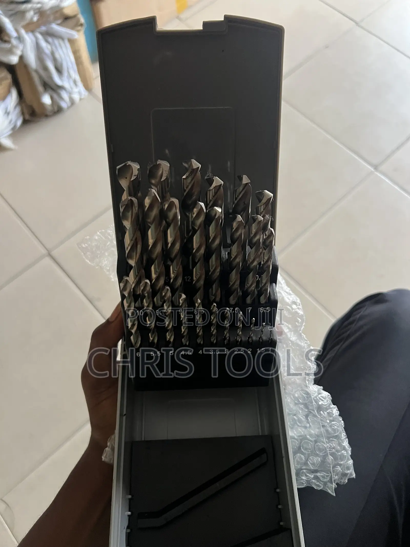 Bosch HSS-G Metal Drill Bit Set.