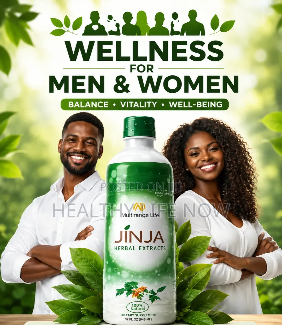 Jinja Herbal Extract Help Maintain Balance for Overall Wellness