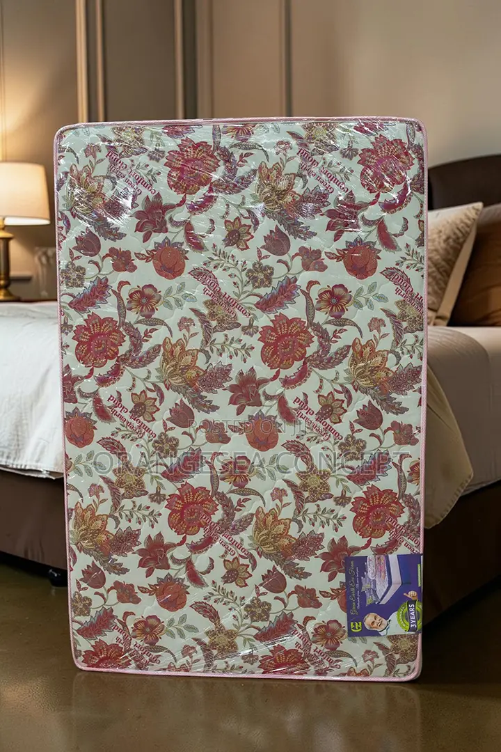 4x6x6 Semi-Orthopedic Mattress (Payment on Delivery Within Lagos)