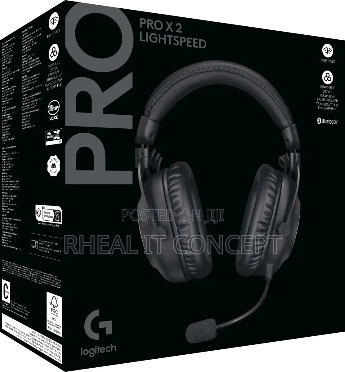 Logitech G Pro X2 Lightspeed Gaming Headset