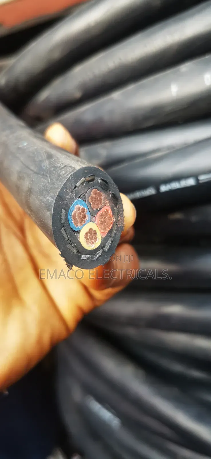 25mm 4core Armoured Copper Cable