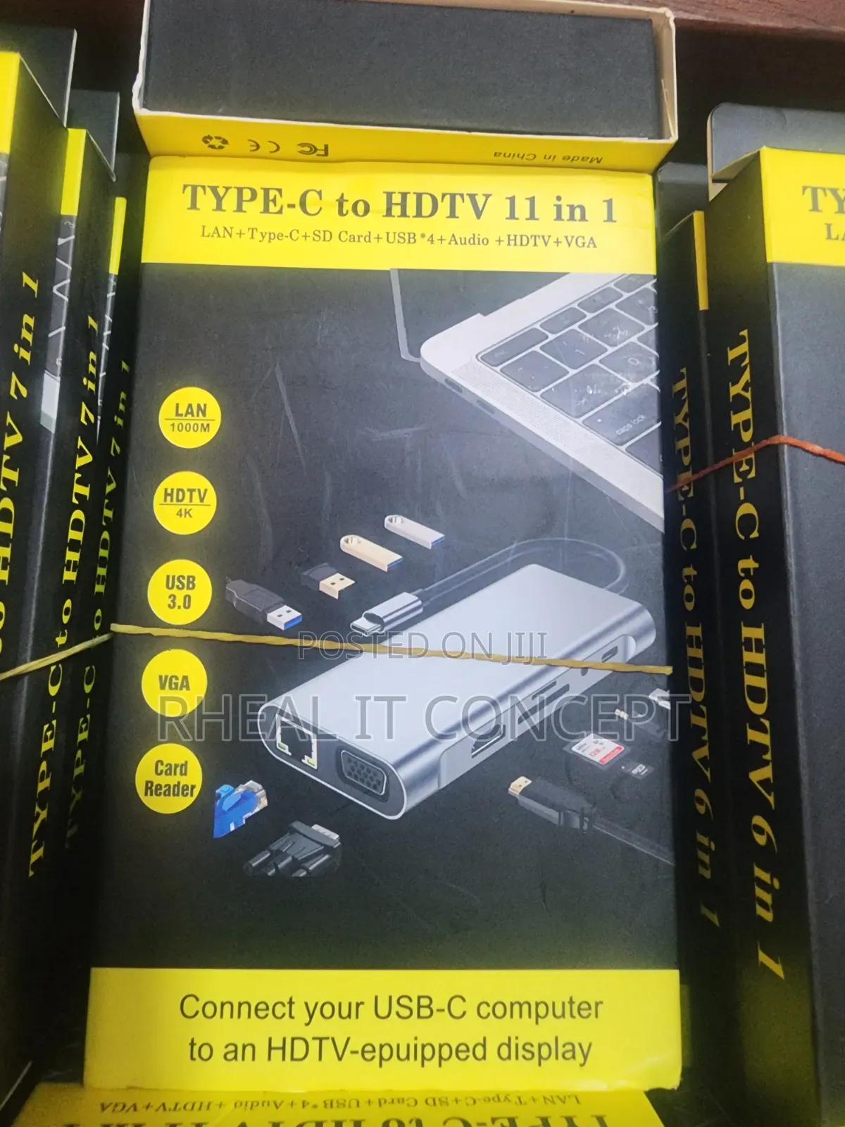 Type C 11-in-1 Dock Station