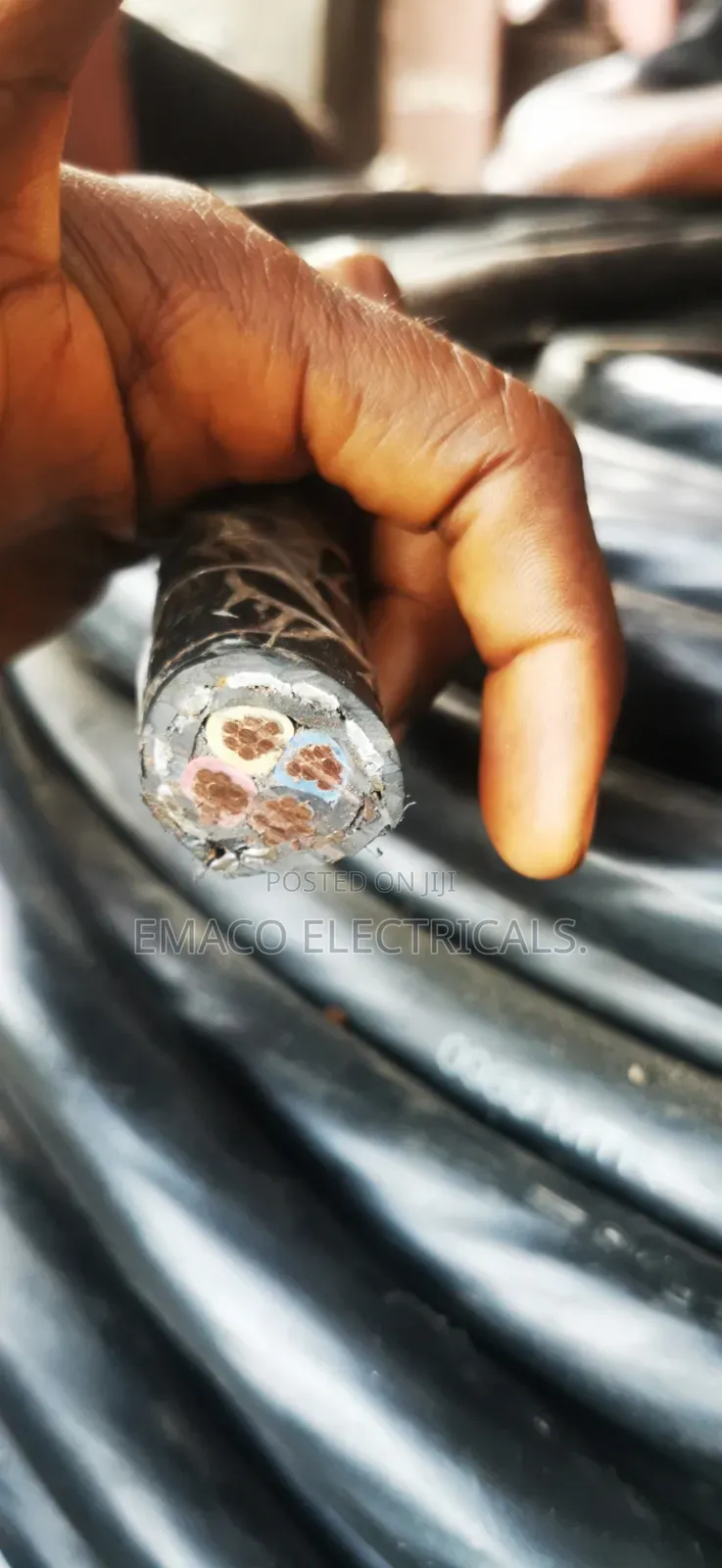 35mm Armoured Copper Cable