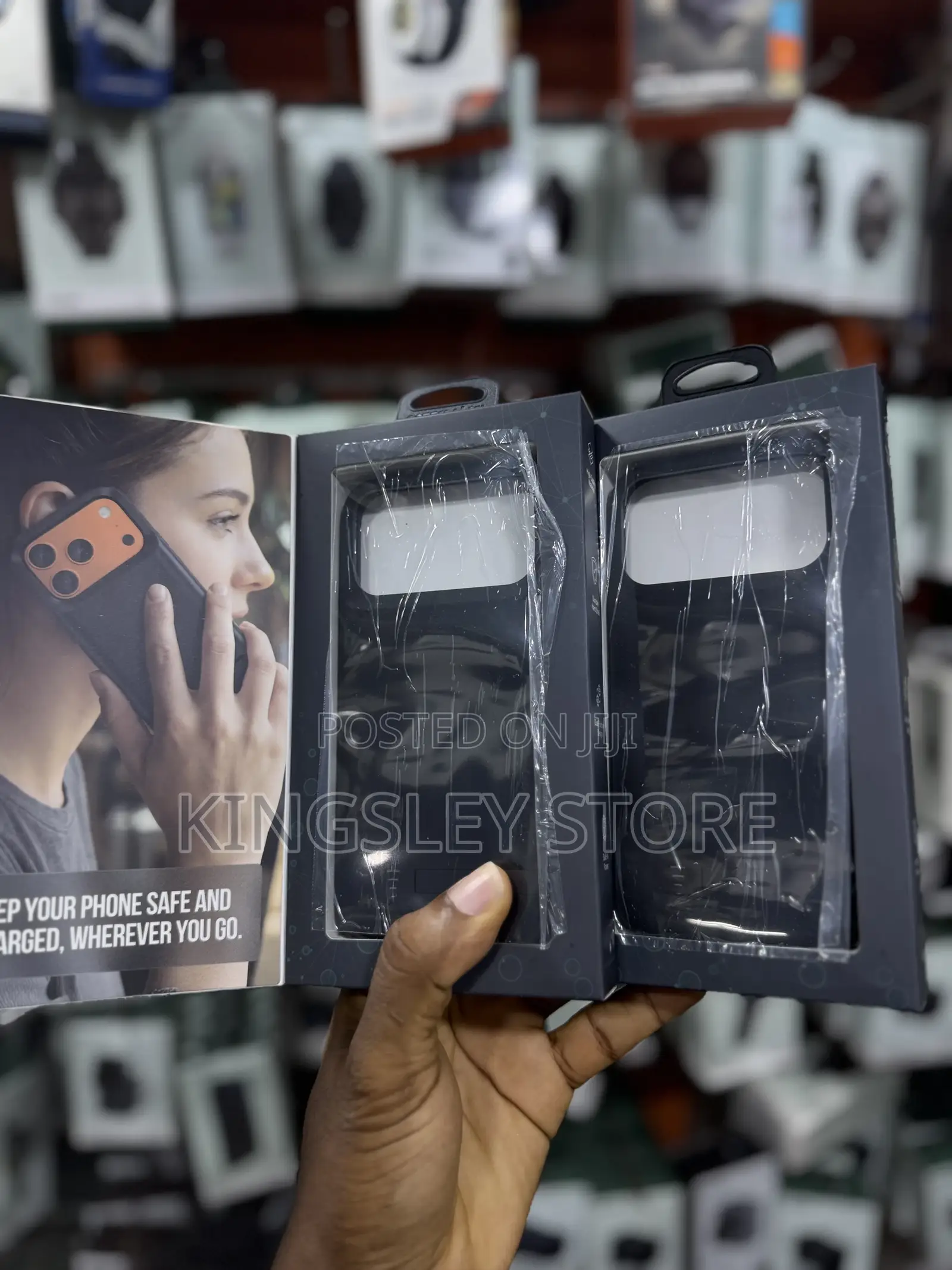 Green Lion Volt Case Power Bank Case for iPhone 17 Pro/Pro Max - Black