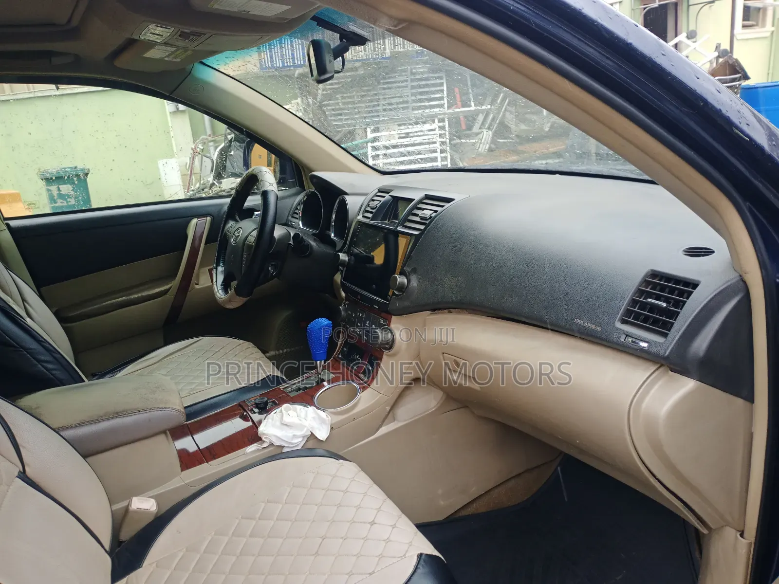 Toyota Highlander Limited 2012 Blue