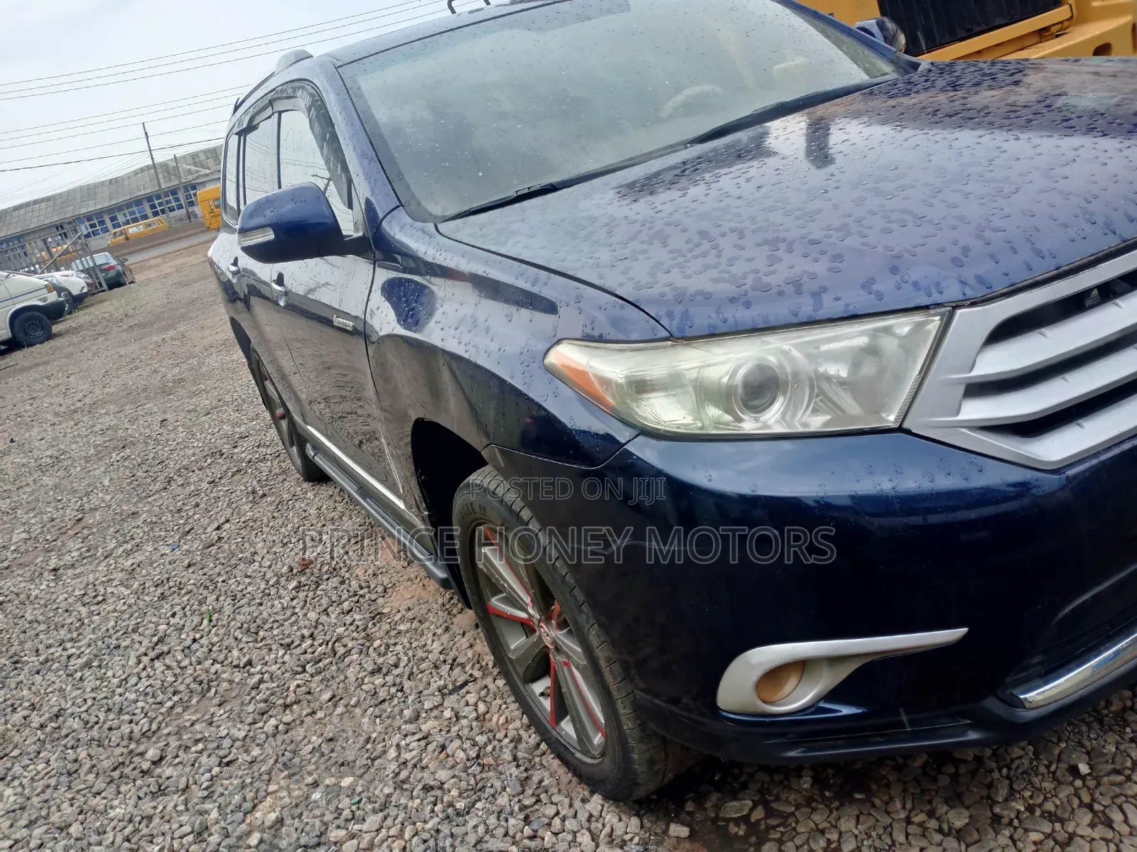 Toyota Highlander Limited 2012 Blue