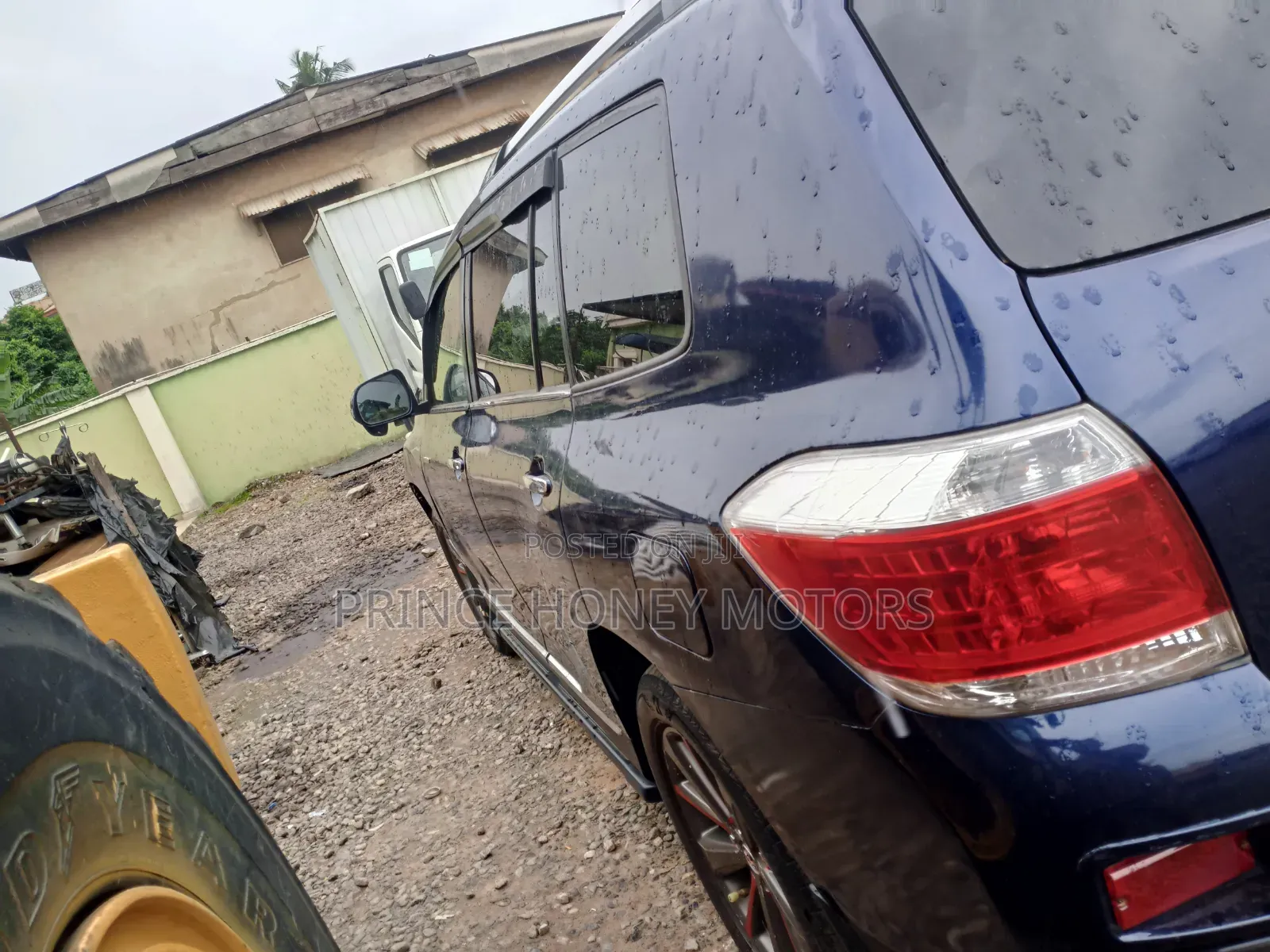 Toyota Highlander Limited 2012 Blue