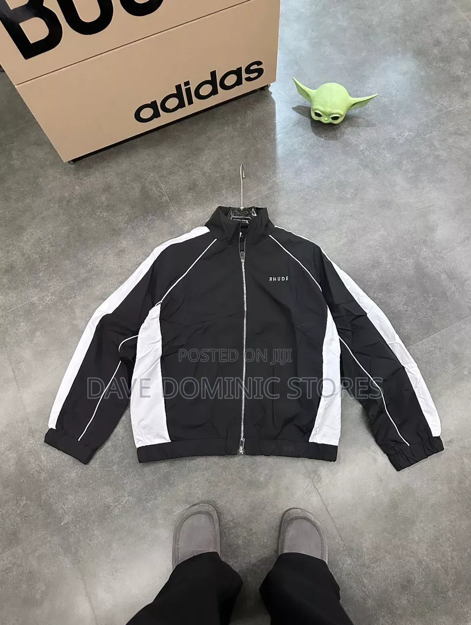 New Rhude Silk Zip Up Jacket