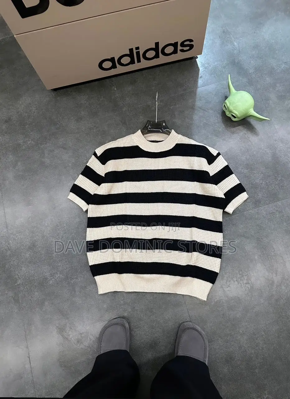 New Body Hug Thick Knitted T-Shirt; Now Available in Store