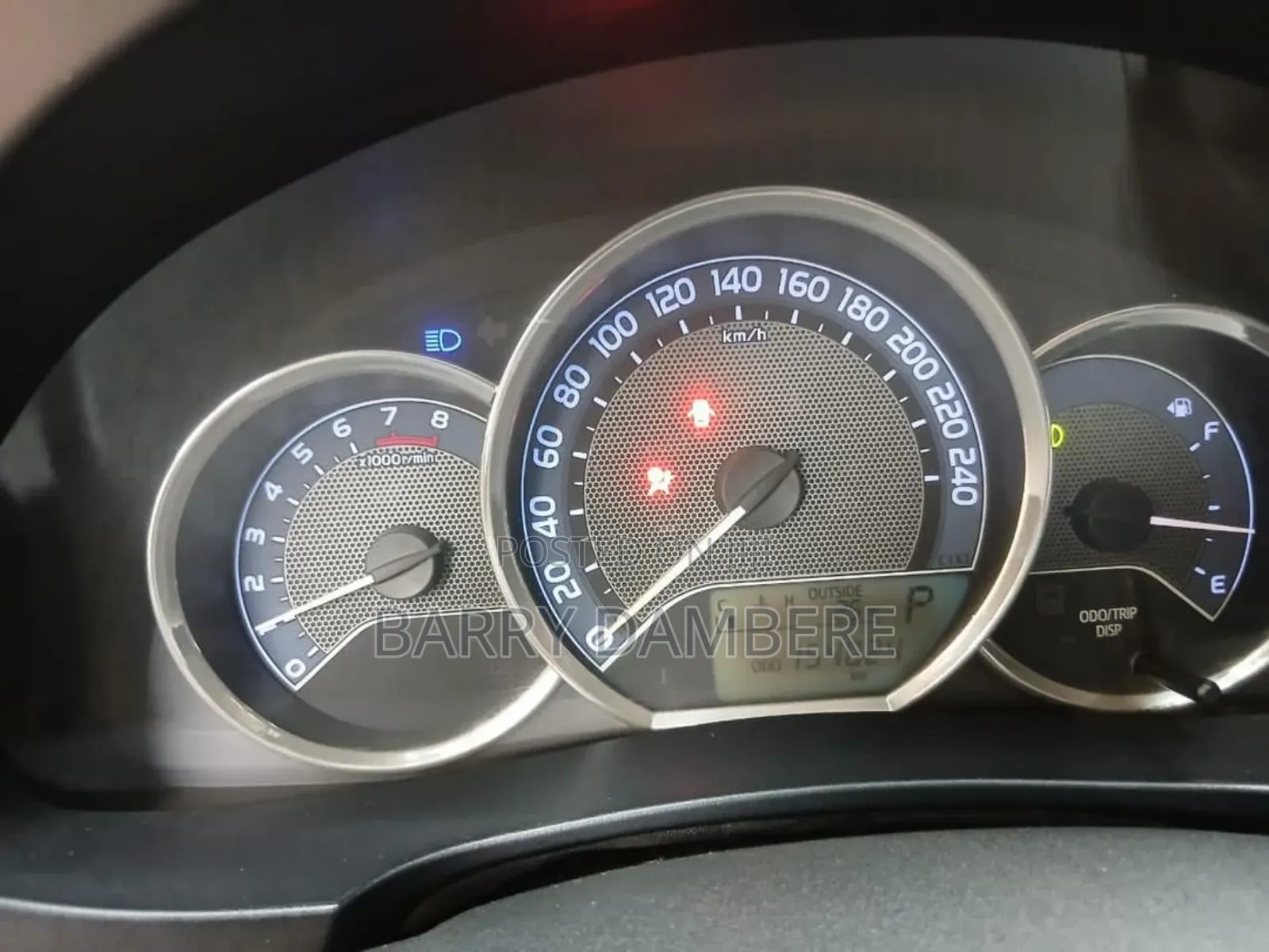 Toyota Corolla 2015 Black
