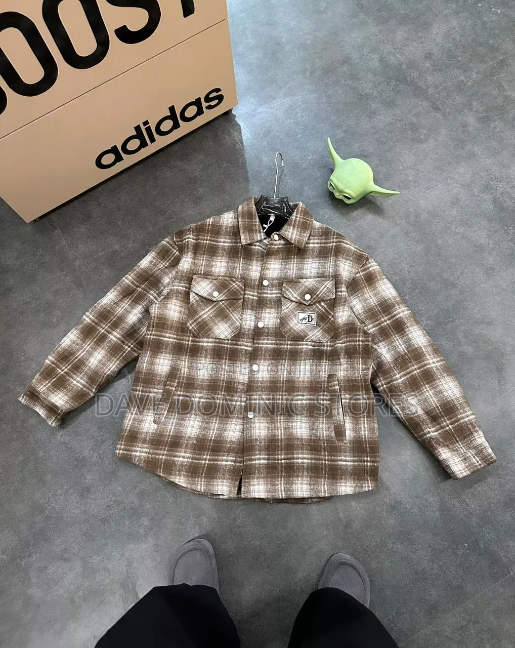 Thick Flannel Checkers Shirt
