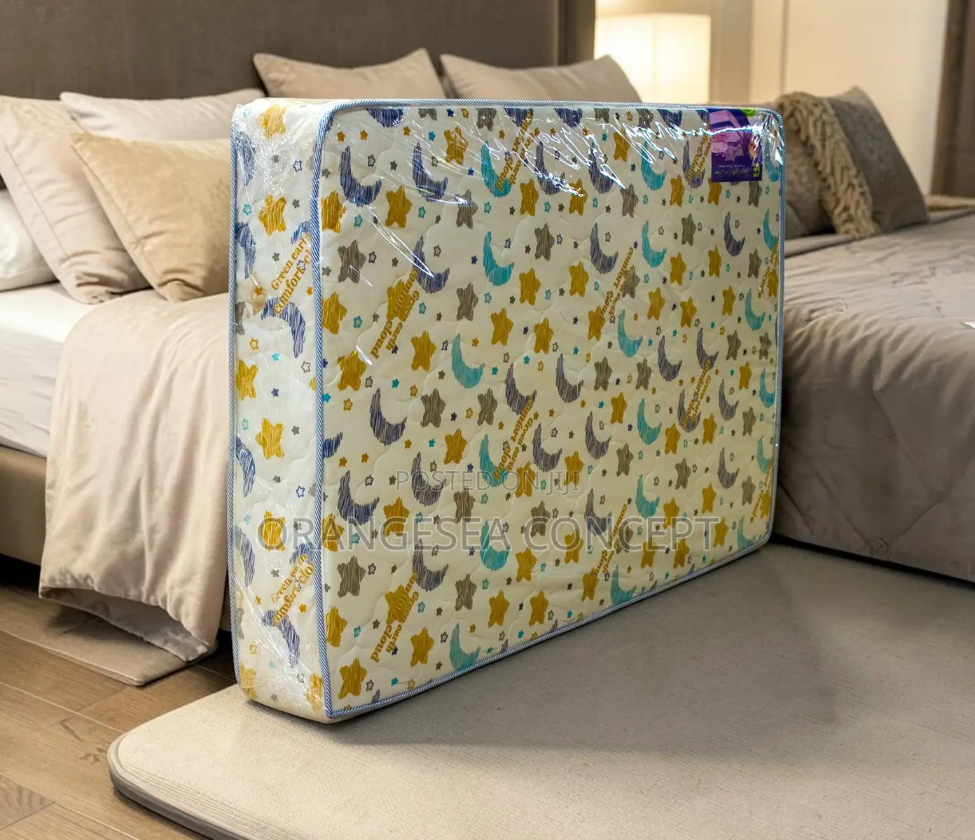 4x6x12 Semi Orthopaedic Mattress (Payment on Delivery Within Lagos).