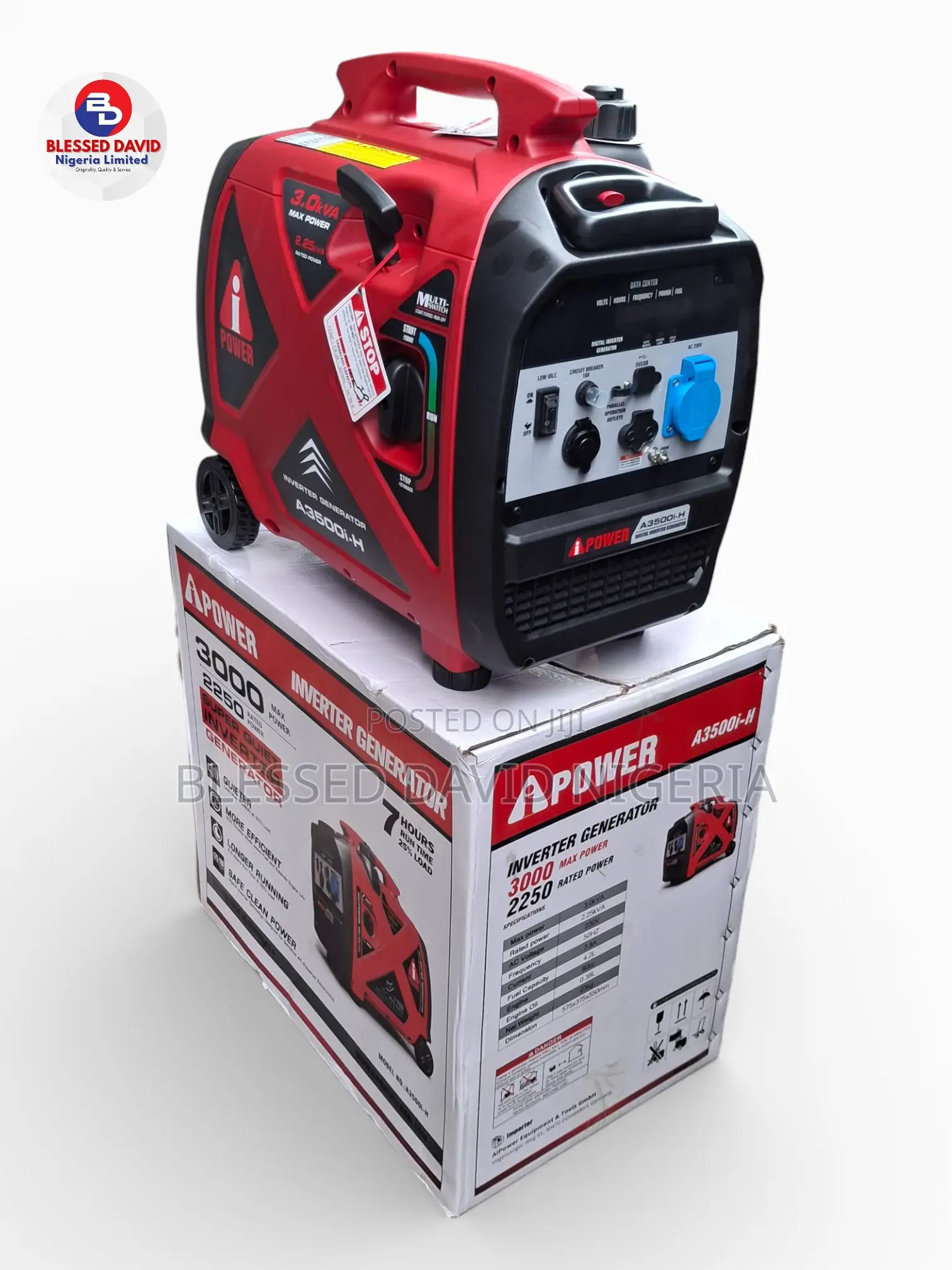 A-ipower 2250w Petrol Inverter Generator
