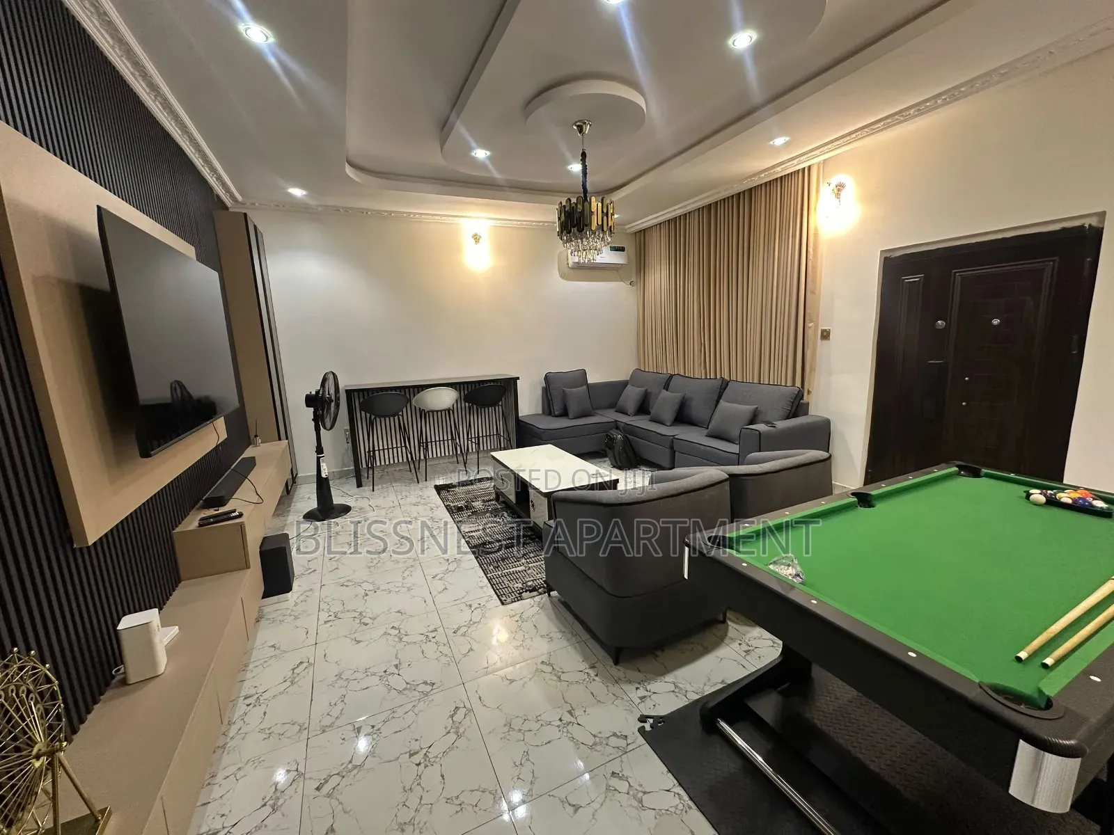 Cozy 2 Bedroom in Airport Road - Snooker, 3 Toilets, Unlimited Wifi