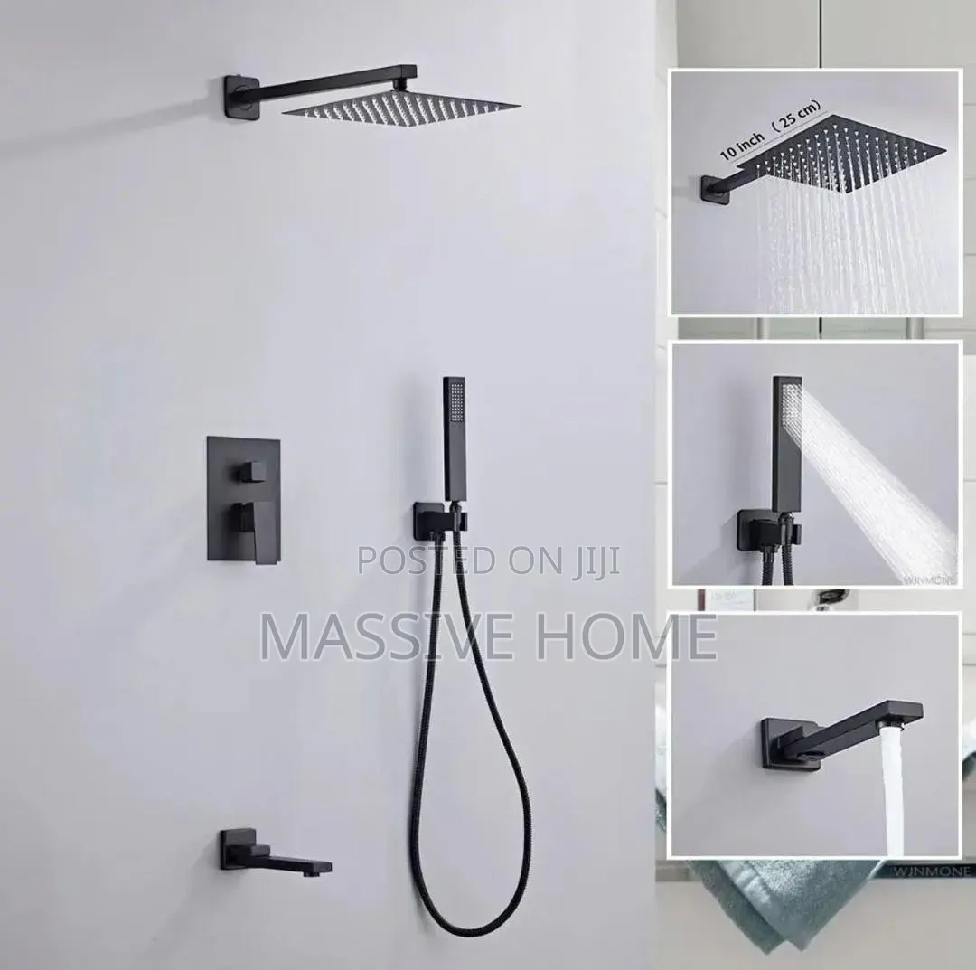 High Quality 5ways Condict Shower With Rotating Down Tap