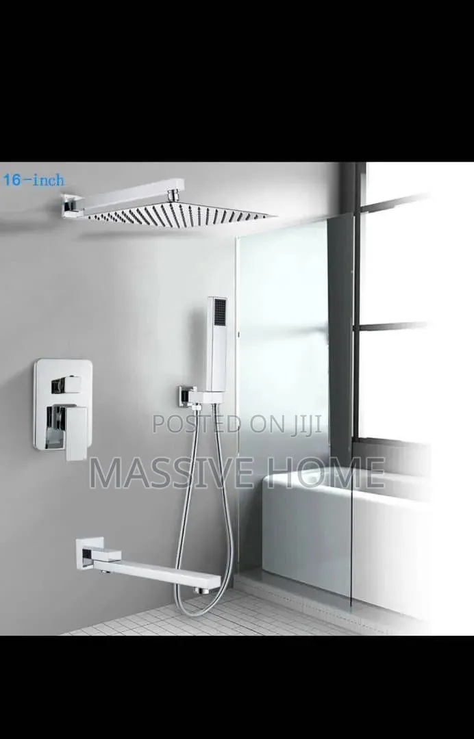 High Quality 5ways Condict Shower With Rotating Down Tap