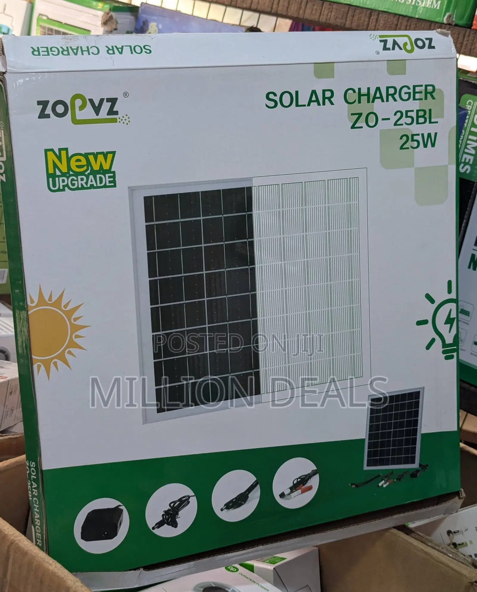 Unique Solar Panel Charger 25w