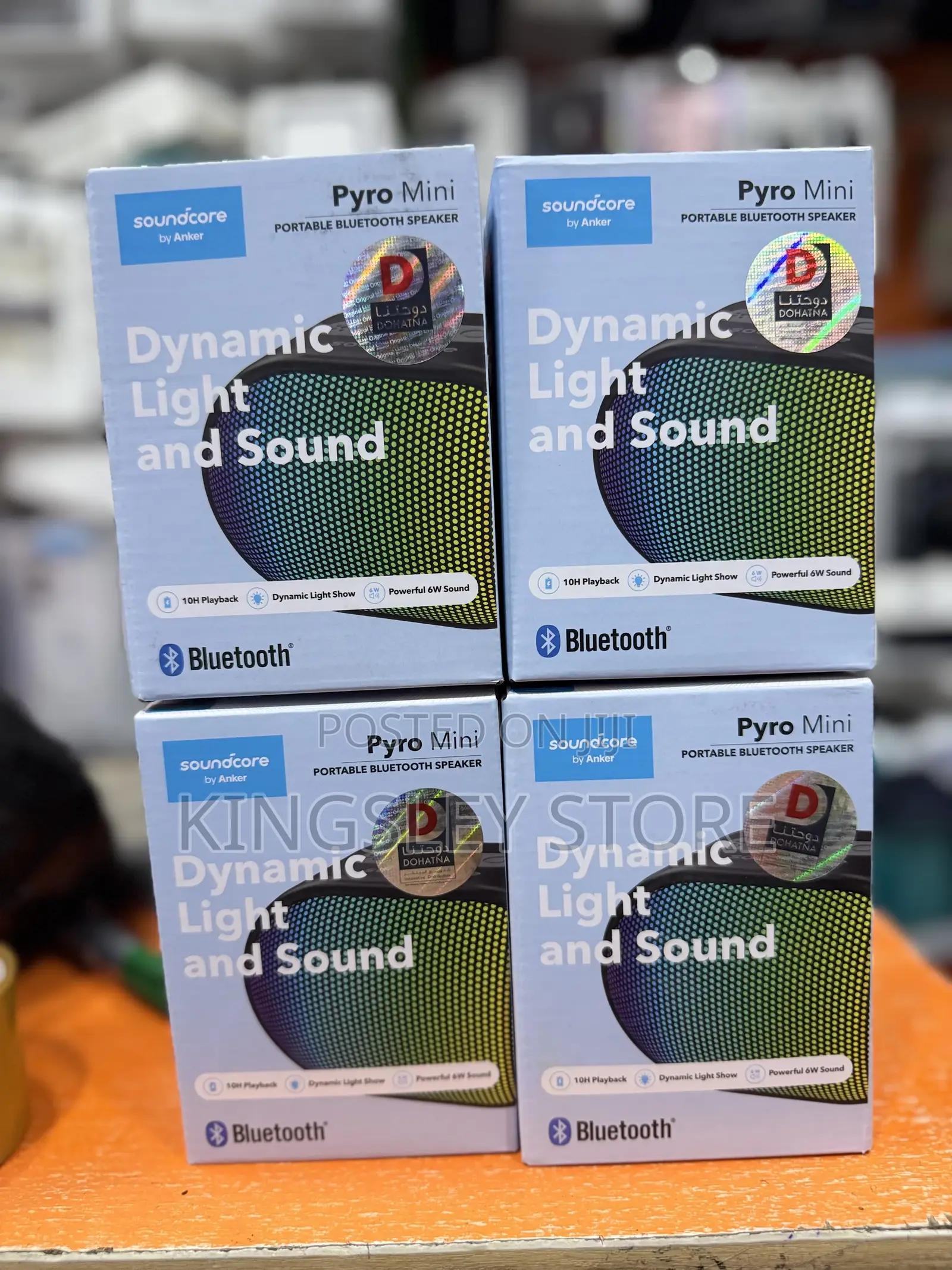 Anker Soundcore Pyro Mini Portable Bluetooth Speaker