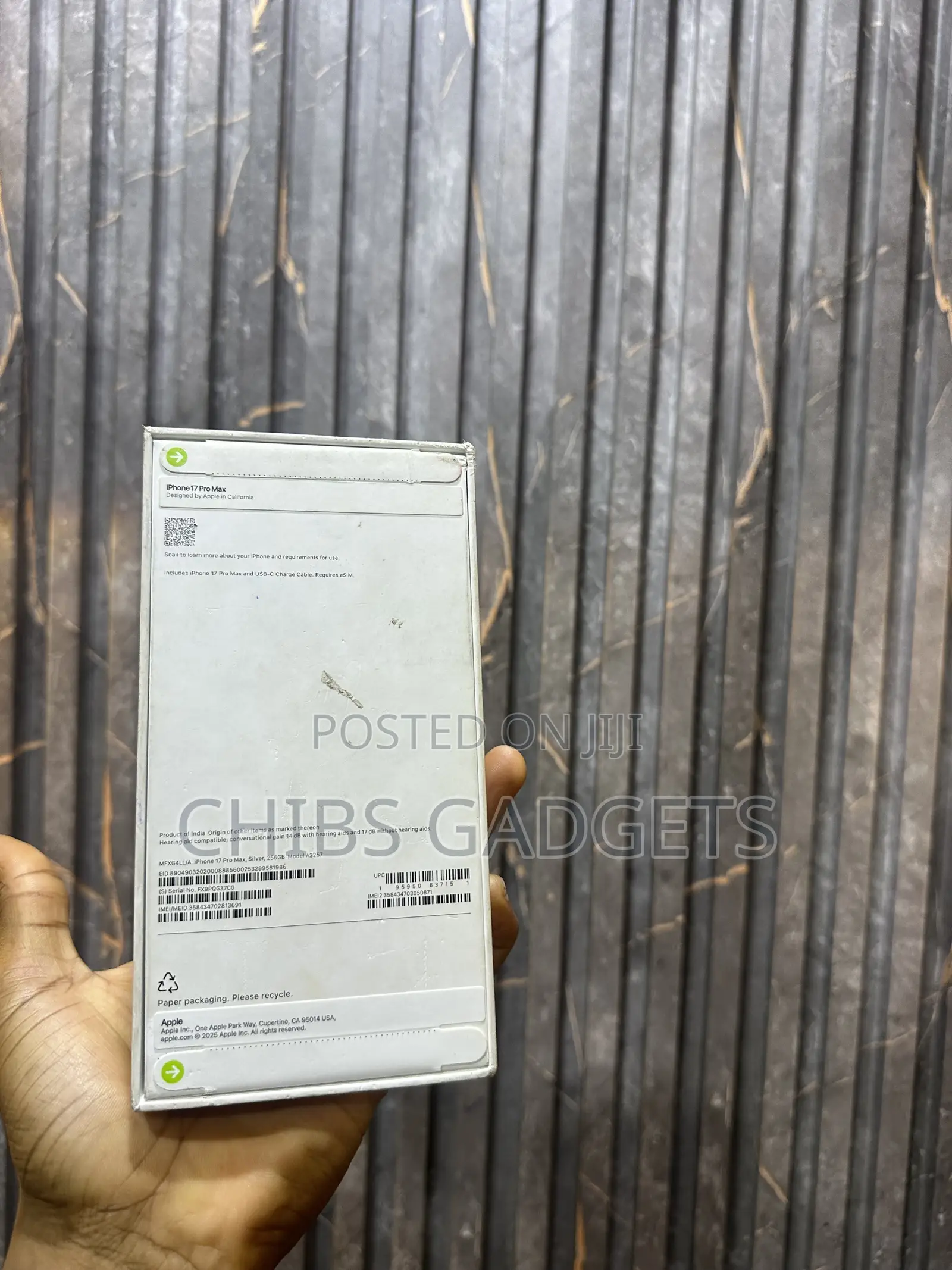 New Apple iPhone 17 Pro Max 1 TB Silver