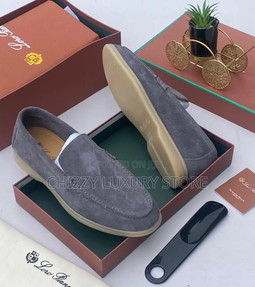 Loro Piana Quality Men Suede Shoe