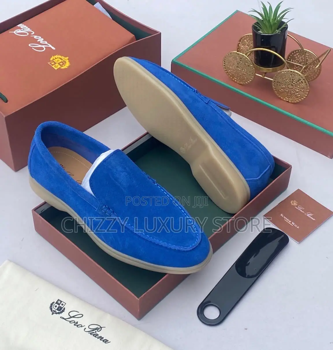 Loro Piana Quality Men Suede Shoe
