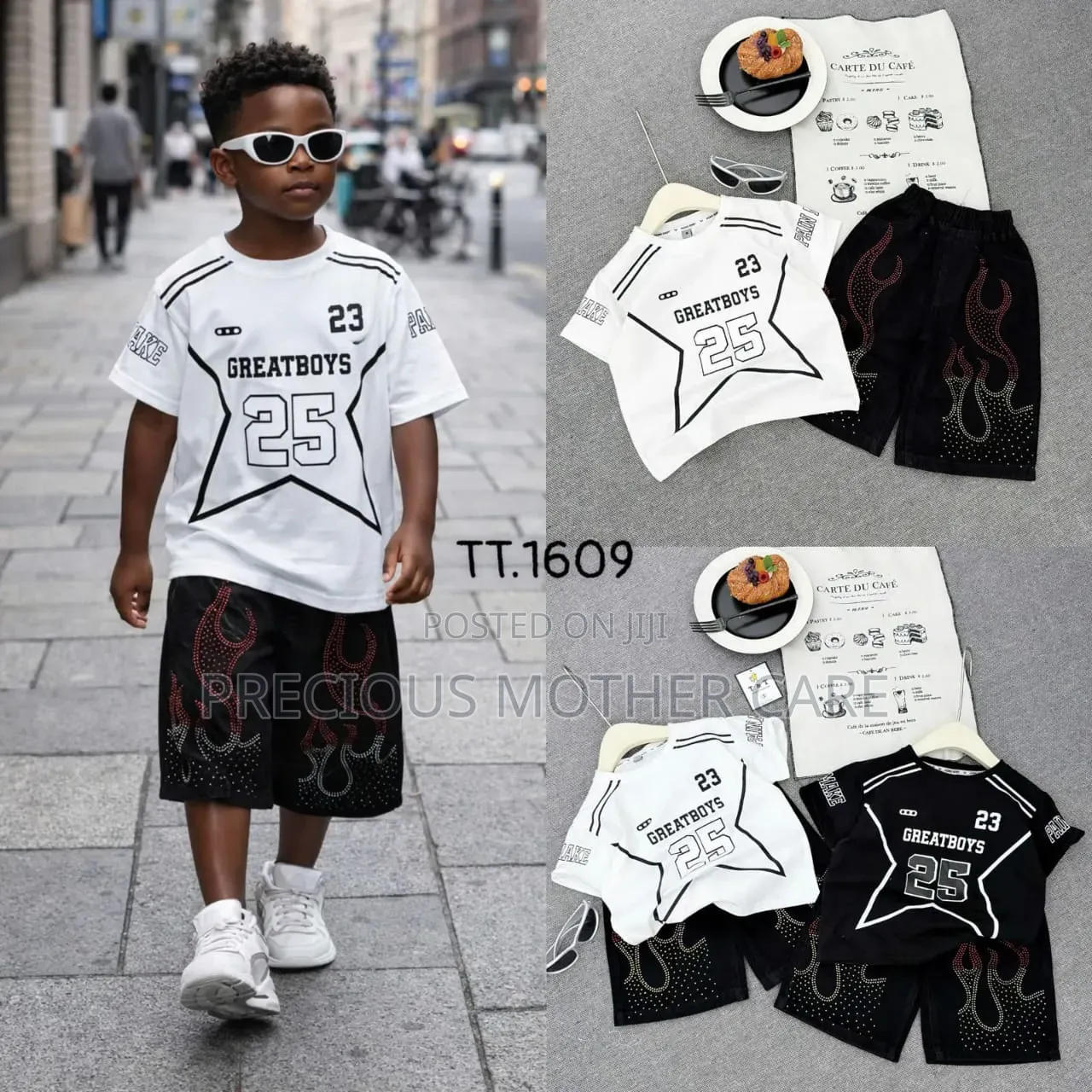 Children Top and 3 Quarter Jean