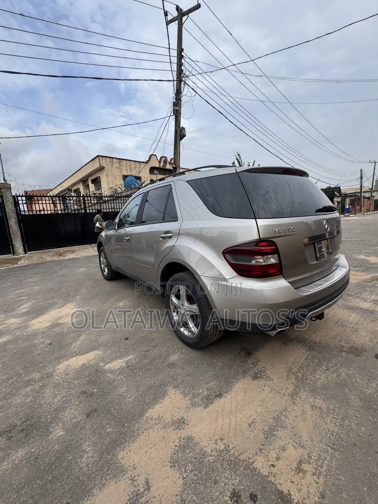 Mercedes-Benz M Class ML 350 4Matic 2008 Gray