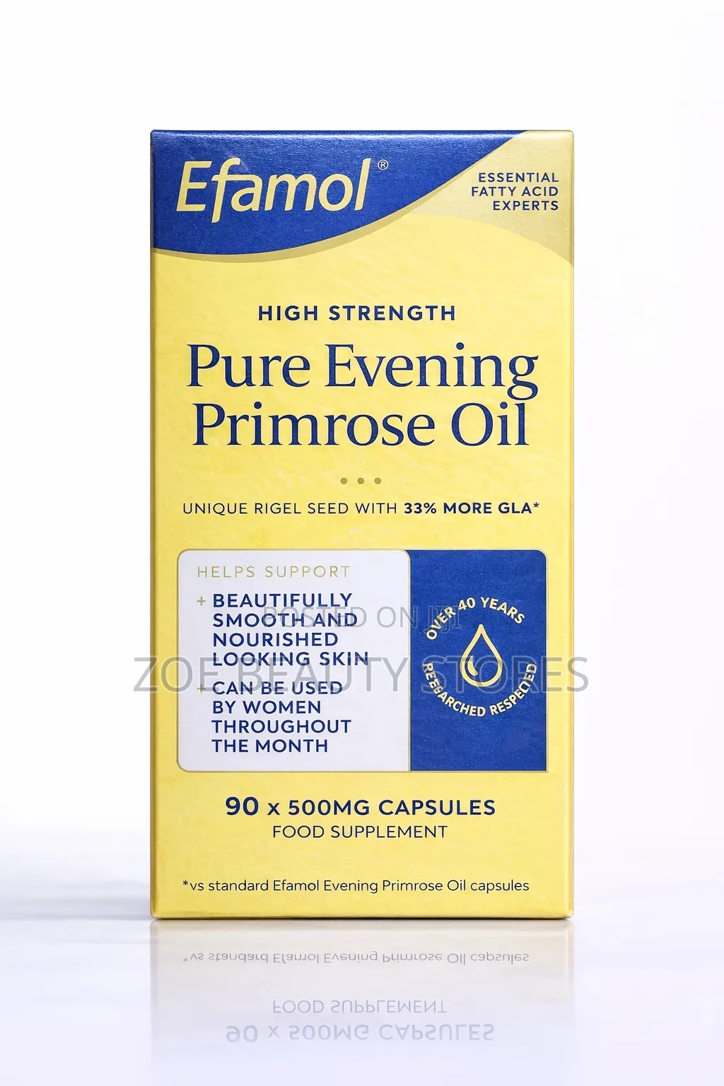 Efamol High Strength Pure Evening Primrose Oil Capsules (90 Capsules)